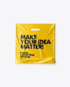 Plastic Carrier Bag Mockup