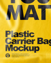 Plastic Carrier Bag Mockup