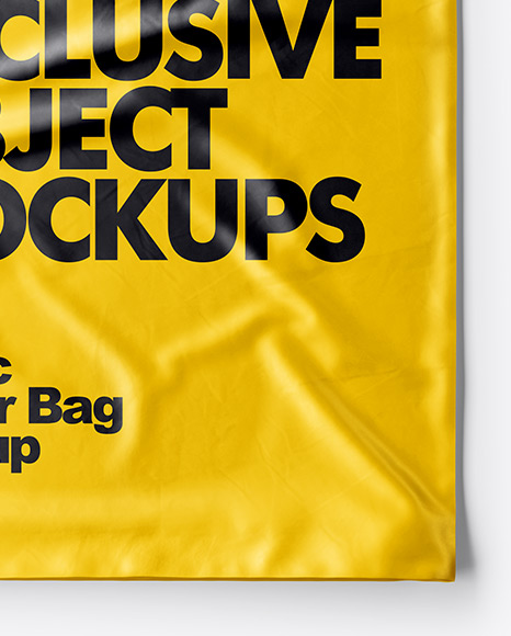 Plastic Carrier Bag Mockup