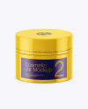 Glossy Cosmetic Jar Mockup Glossy Cosmetic Jar Mockup