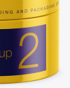 Glossy Cosmetic Jar Mockup Glossy Cosmetic Jar Mockup