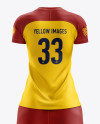 Women’s Full Soccer Kit mockup (Back View)