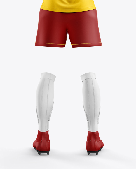 Women’s Full Soccer Kit mockup (Back View)