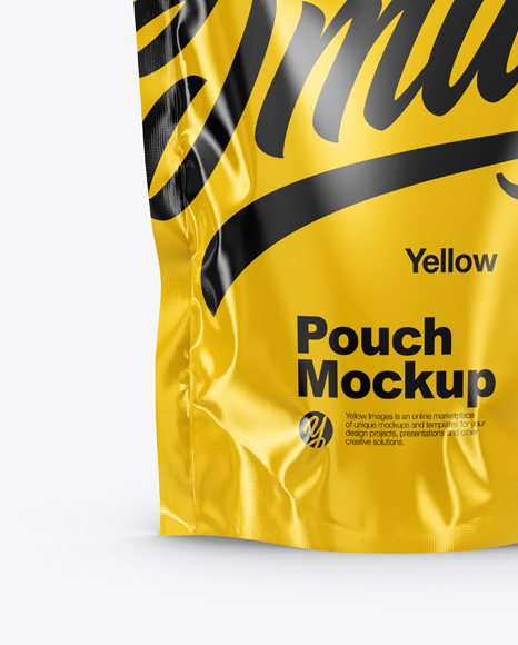 Glossy Pouch Mockup