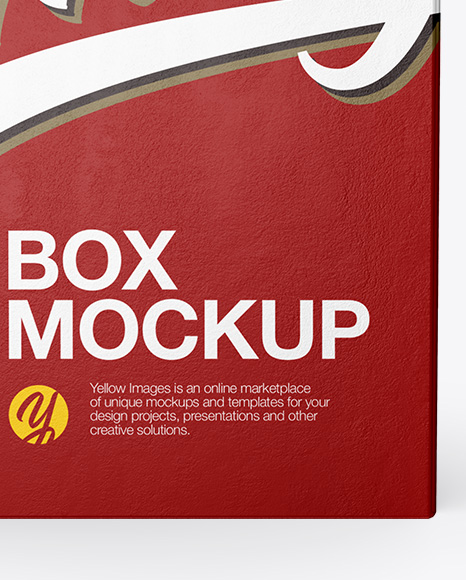 Paper Box Mockup