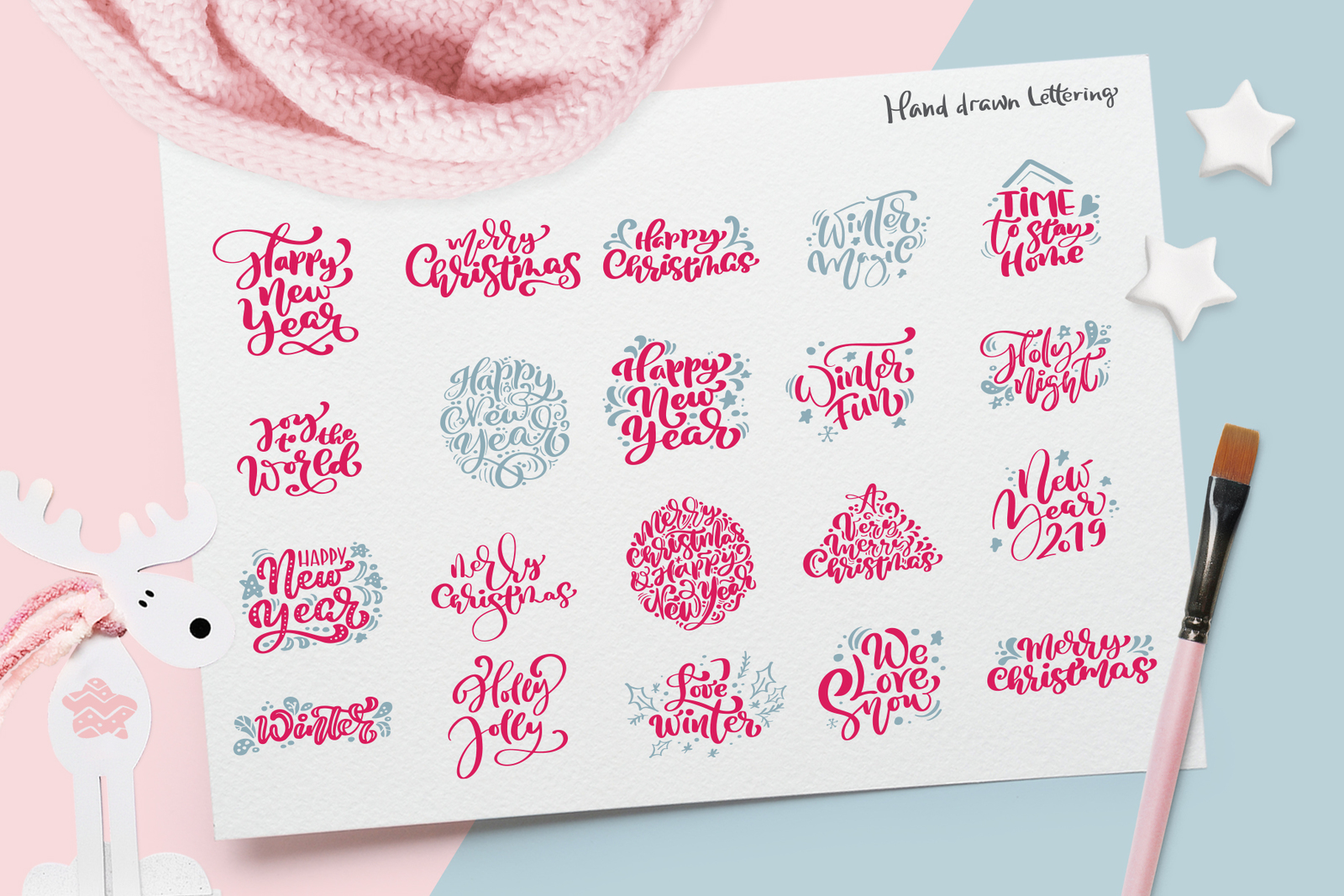 Christmas lettering quotes & design Christmas lettering quotes & design