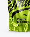 Metallic Pouch Mockup