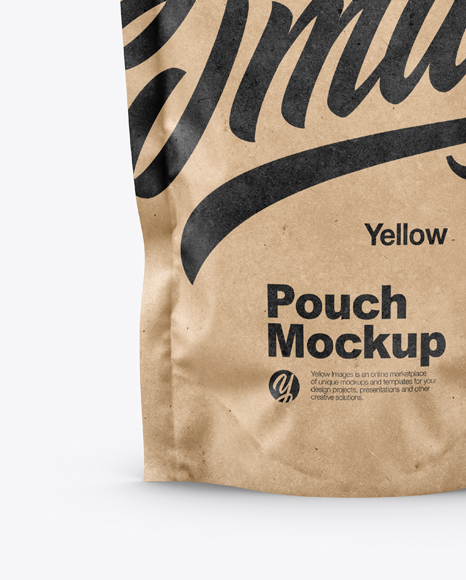 Kraft Pouch Mockup