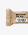 Kraft Snack Bar Mockup