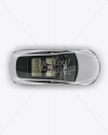 Tesla Model S Mockup - Top View