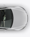 Tesla Model S Mockup - Top View