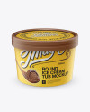 Ice Cream Cup Mockup - Front View (High-Angle Shot) Ice Cream Cup Mockup - Front View (High-Angle Shot)