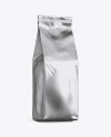 Metallic Coffee Bag Mockup