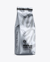 Metallic Coffee Bag Mockup