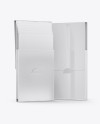 Two Glossy Gift Business Cards Mockup