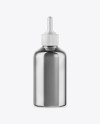 Metallic Dropper Bottle Mockup