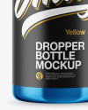 Metallic Dropper Bottle Mockup