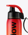 Matte Sport Bottle Mockup