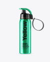 Metallic Sport Bottle Mockup