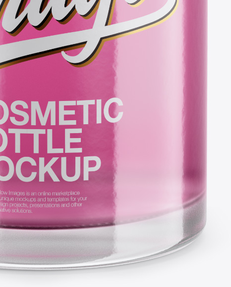 Cosmetic Bottle Mockup