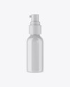 Glossy Cosmetic Bottle Mockup