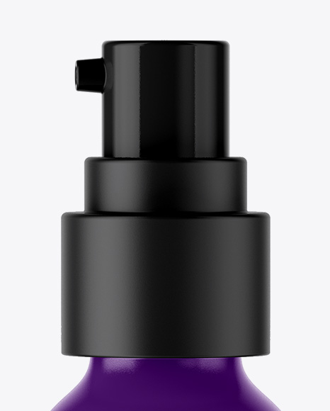 Glossy Cosmetic Bottle Mockup