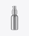 Metallic Cosmetic Bottle Mockup