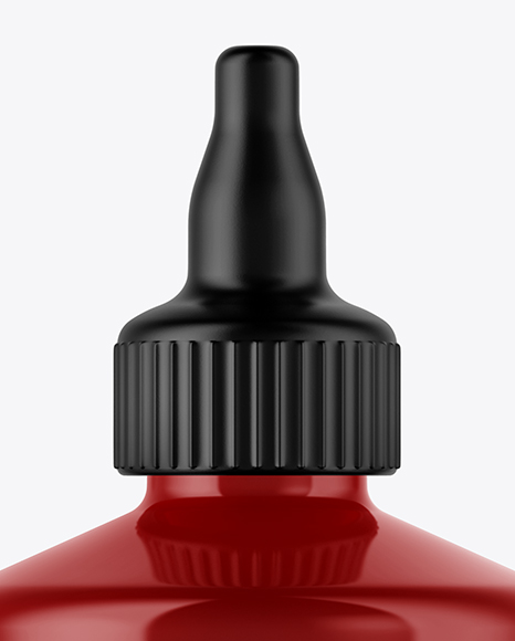 Glossy Dropper Bottle Mockup