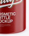 Matte Cosmetic Bottle Mockup