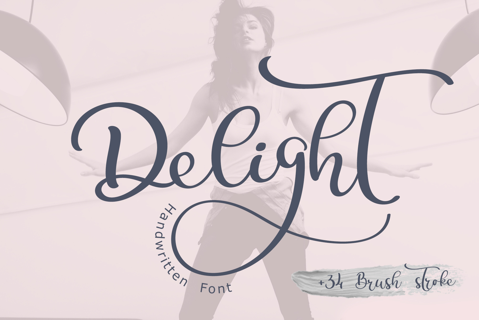 Calligraphy Wedding Decor Font Delight