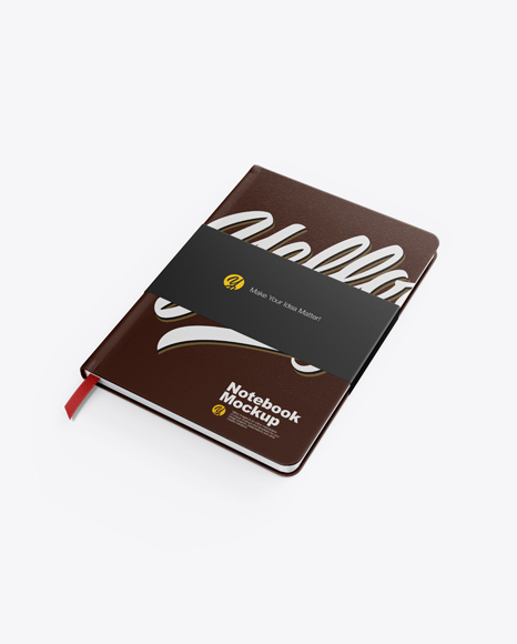 Leather Notebook Mockup