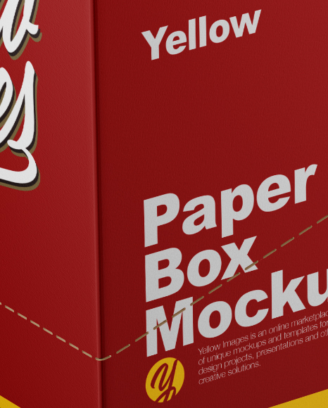 Closed Box Mockup