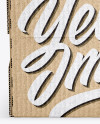 Kraft Paper Box Mockup