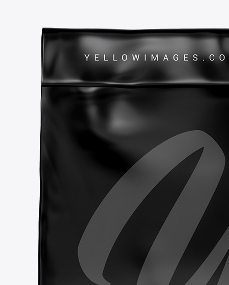 Glossy Coffee Bag Mockup