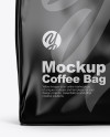 Glossy Coffee Bag Mockup