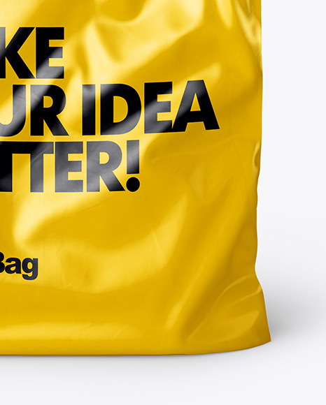 Plastic Carrier Bag Mockup