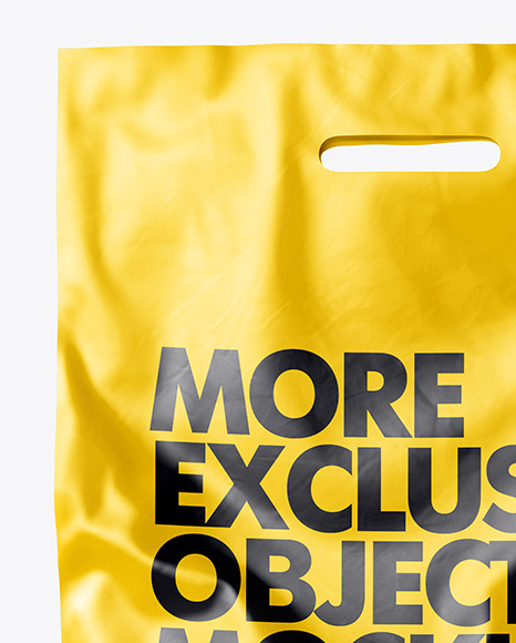 Plastic Carrier Bag Mockup