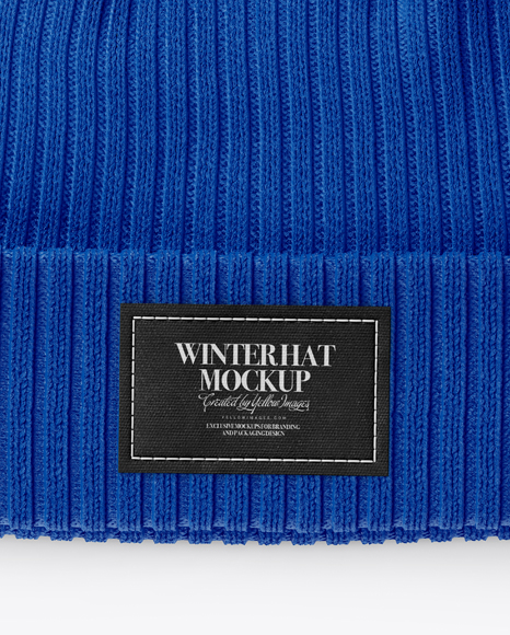 Winter Hat Mockup