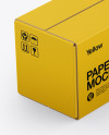 Paper Box Mockup