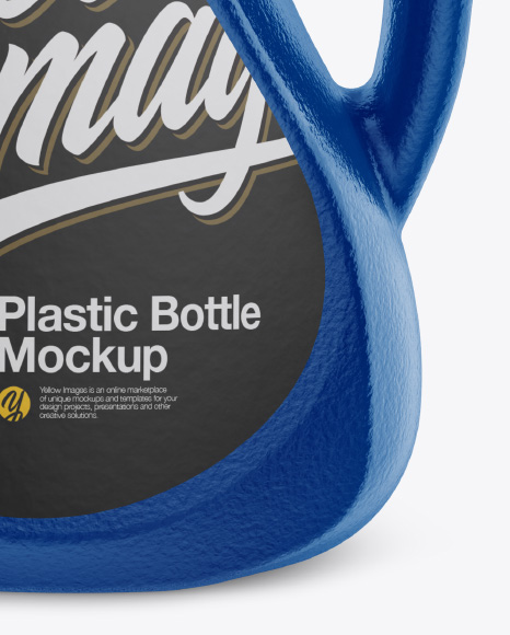 Plastic 2L Bottle Mockup