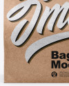 Kraft Food Bag Mockup