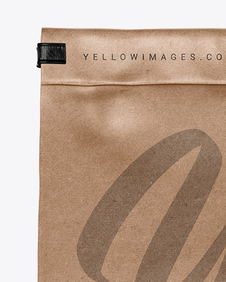 Kraft Coffee Bag Mockup