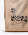 Kraft Coffee Bag Mockup