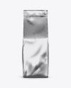 Metallic Coffee Bag Mockup