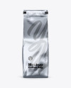 Metallic Coffee Bag Mockup