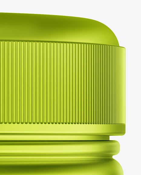 Metallic Cosmetic Jar Mockup