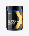 Protein Jar Mockup