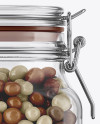 Candies Glass Jar Mockup