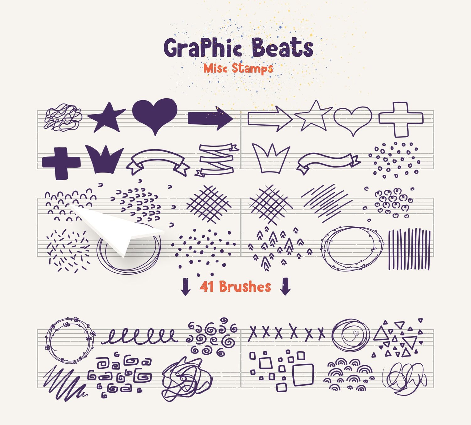 Graphic Beats: Brushes for Illustrator Graphic Beats: Brushes for Illustrator