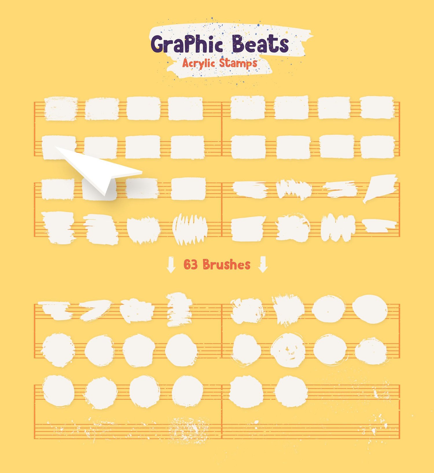 Graphic Beats: Brushes for Illustrator